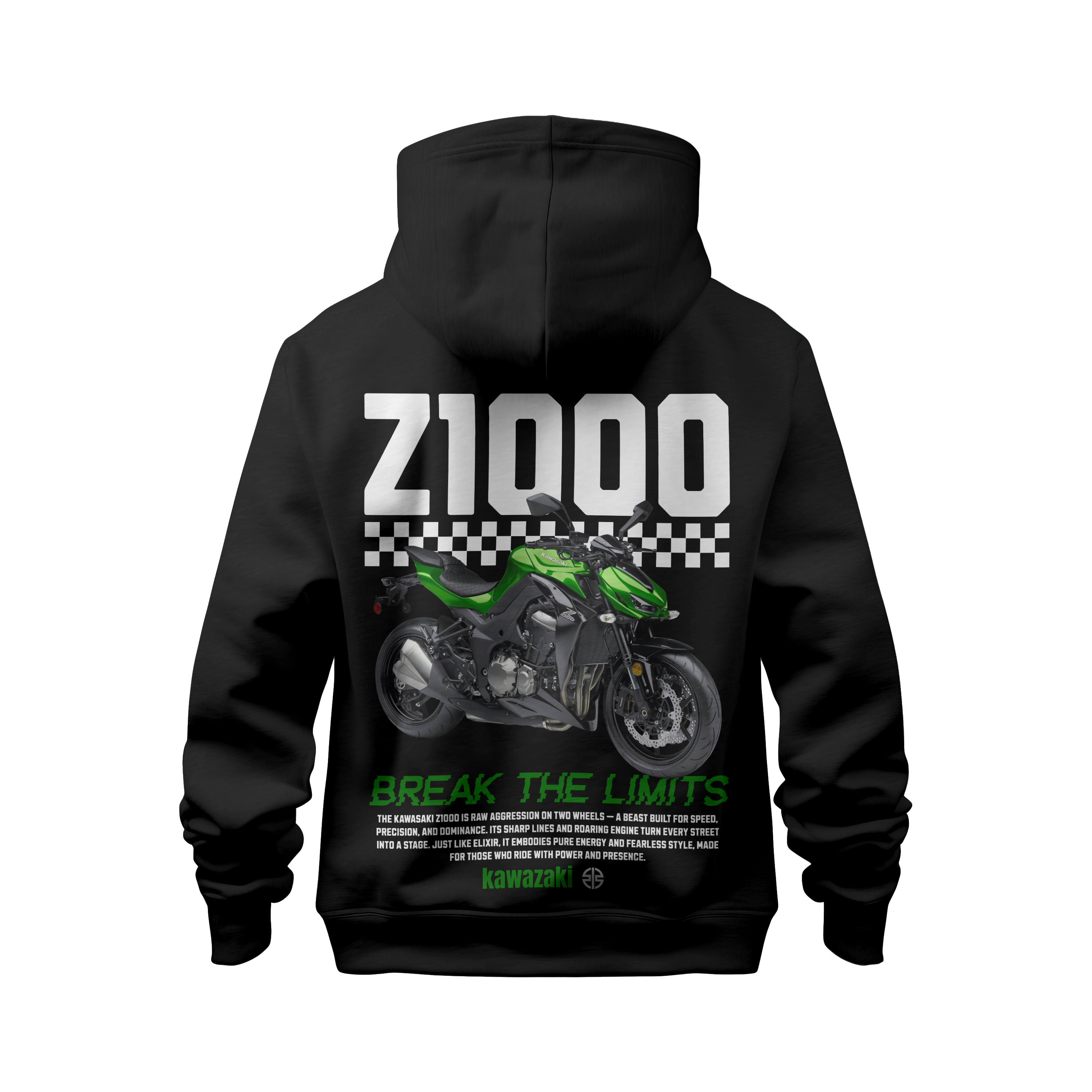 Z1000 KAWAZAKI HOODIE
